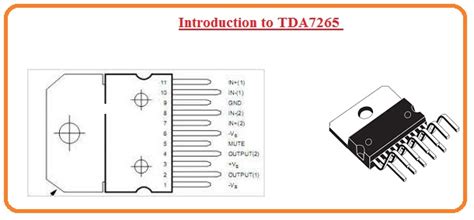 Introduction to TDA7265 - The Engineering Knowledge