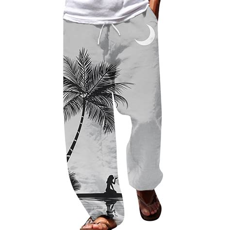 Willbest Men S Pants Men Pants Summer Beach Hippie Harem Pants Baggy