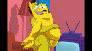 Marge Disfruta Al Máximo Con Carl Los Simpson Hentai Pornhub