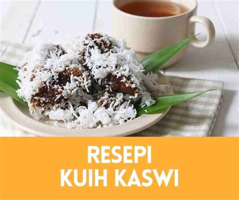 Fungsi Tepung Ubi Dalam Kuih Kaswi Kaswi Gula Merah Sedap Lembut