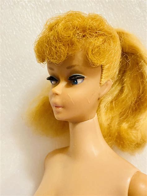 Vintage Blonde Ponytail Barbie Doll Mattel Japan TLC