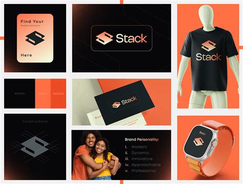 Stack © Brand identity - Merging Education and Identity :: Behance