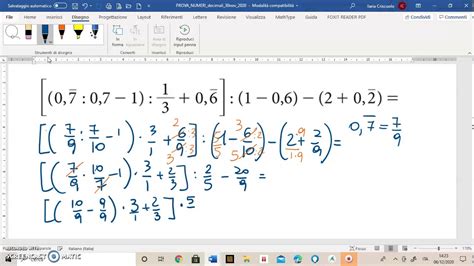 Risolvere Espressioni Con I Numeri Periodici E Le Quattro Operazioni