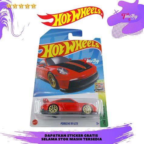 Jual Hot Wheels Porsche 911 GT3 Merah HW Exotics Shopee Indonesia