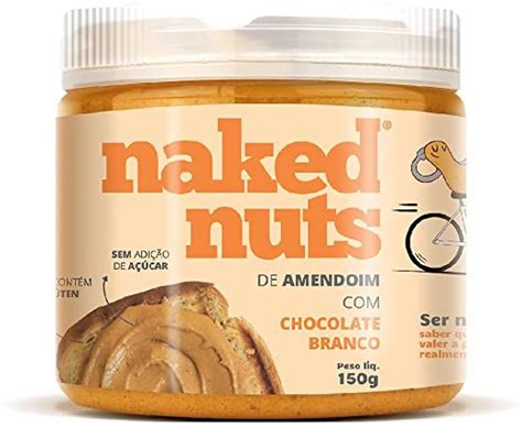 Pasta De Amendoim Chocolate Branco G Naked Nuts Casa Do Naturalista Produtos Naturais