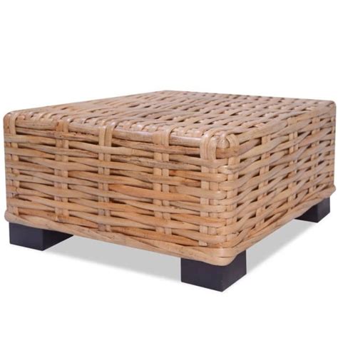 Table Basse Rotin Naturel X X Cm Salalis Sp