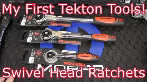 Tekton Piece Swivel Head Ratchet Set Youtube