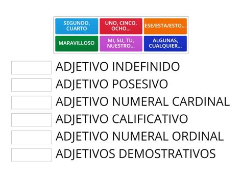 Adjetivos Match Up