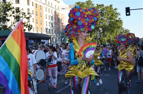 Desfile Orgullo Gay Madrid 2023 Madrid Happy People