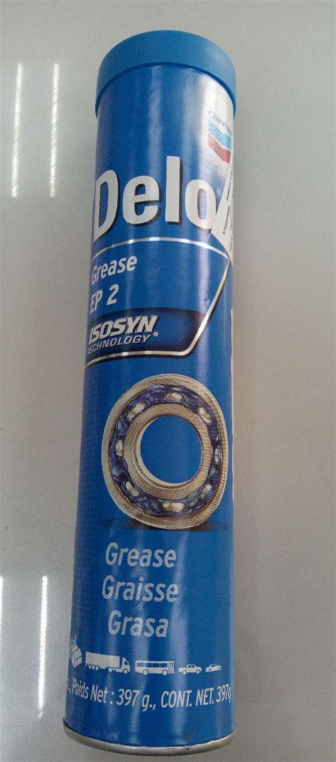 Chevron DELO Grease EP (ISOSIN) NGLI-2 (смазка синяя) 397г / Масла и ...
