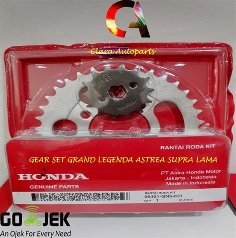 Jual Gear Set Grand Astrea Legenda Gn Girset Grand Girset Astrea Gir