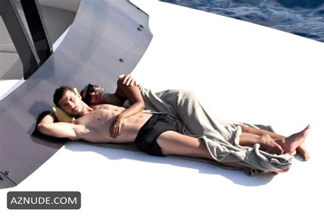 Maya Jama Sexy Seen Ruben Dias Showing Off Her Attractive Bikini Body On A Yacht At Amalfi Coast