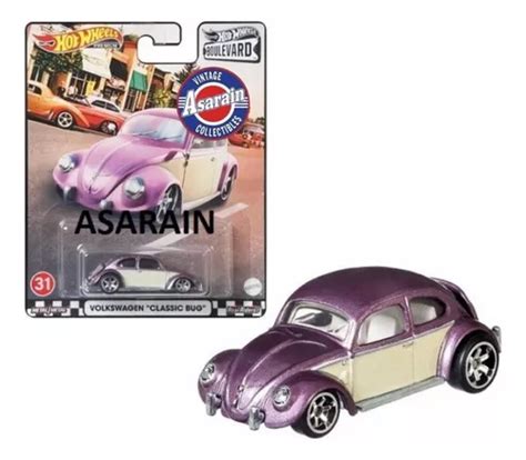 Vw Fusca Classic Bug Boulevard Premium Hot Wheels Parcelamento Sem Juros