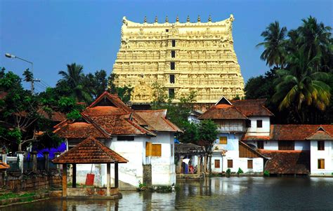 Sree Padmanabha Swamy Temple Hd Desktop Wallpaper Widescreen High