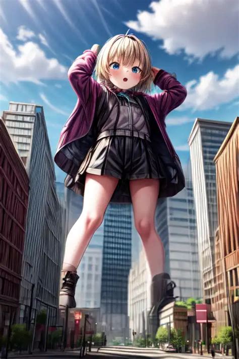 Ai Art Giantess By Casper Frisk Pixai