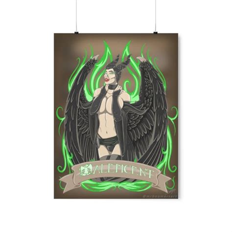 Maleficent Poster - Etsy