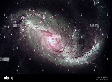 Stellar Nursery Spiral Galaxy Space Background Elements Of This