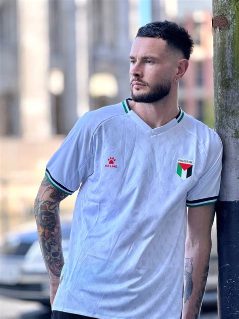 Palestine National Soccer Team Jersey - Breathable & Quick-Dry Polyest