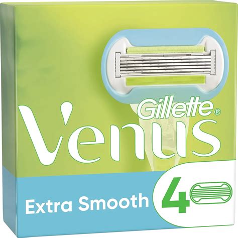 Gillette Venus Extra Smooth Razor Blades Women Pack Of 4 Razor Blade