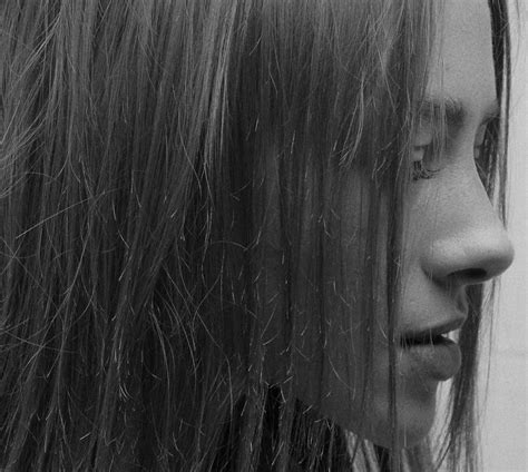 woman face  long hair  stock photo