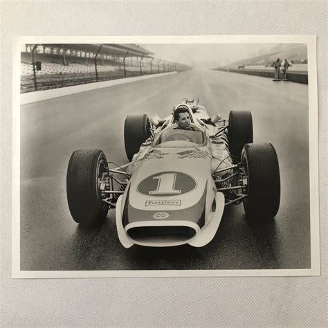 Mario Andretti Indianapolis 500 Indy 500 Racing Photo Photograph 1967 ...