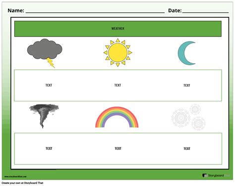 Weather Worksheets For Kids — Weather Climate And Seasons