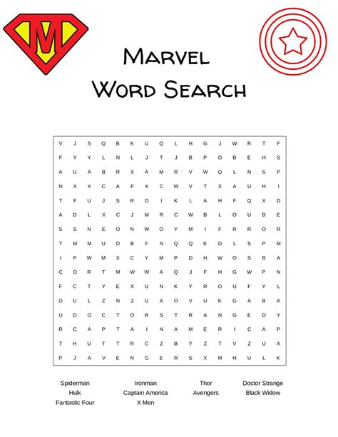 Cartoon Word Search Puzzles 9 Pages Etsy