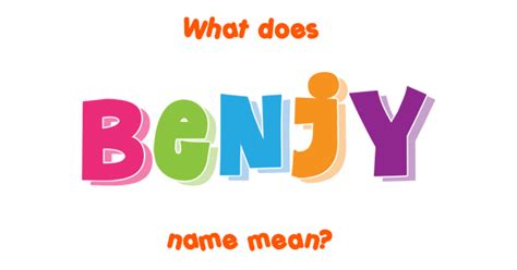 benjy  meaning  benjy