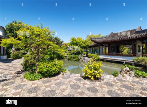 Dr Sun Yat Sen Classical Chinese Garden In Vancouver Canada Stock
