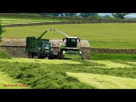 Silaging With Claas John Deere And Friends Youtube