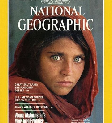 Visual Anthropology National Geographics Afghan Girl