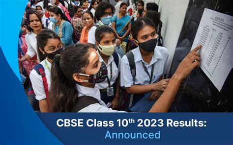 Cbse 10th Result 2023 Announcement 10th Cbse Result 2023