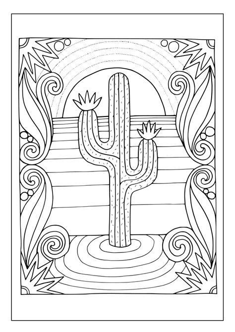 Printable Sunset Coloring Pages For Kids And Adults 50 Pages Instant