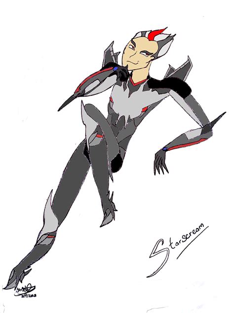 Starscream Humanized By Kreatyvkamz17 On Deviantart