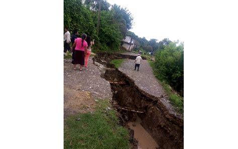 Se Abre Enorme Grieta En Tlanchinol El Sol De Hidalgo Noticias