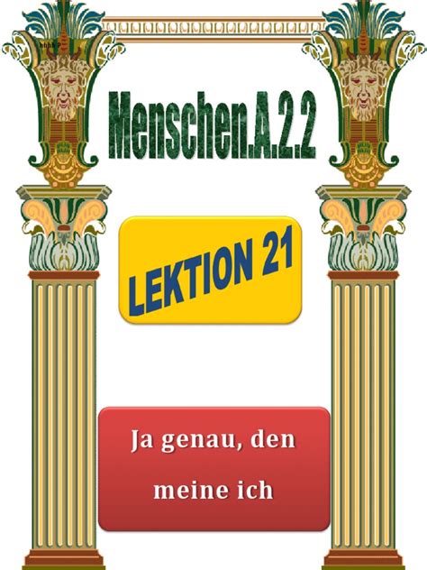 Lektion 21 | PDF