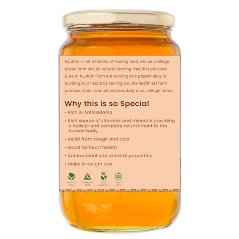 Wild Raw Honey (Multi-flower) – Nyutam Farm