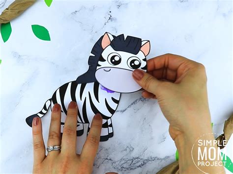 Zebra Template Preschool