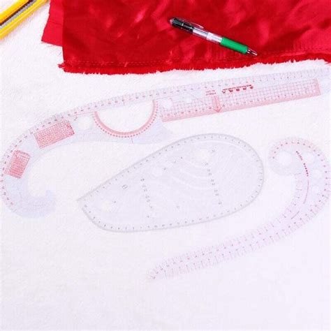 13pcs Sewing Ruler Line French Curve Ruler Cutting Mat Set Yardstick