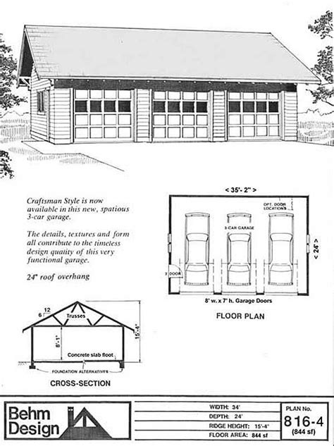 2 Car Garage Plan With Two Story Apartment 1307 1bapt Artofit