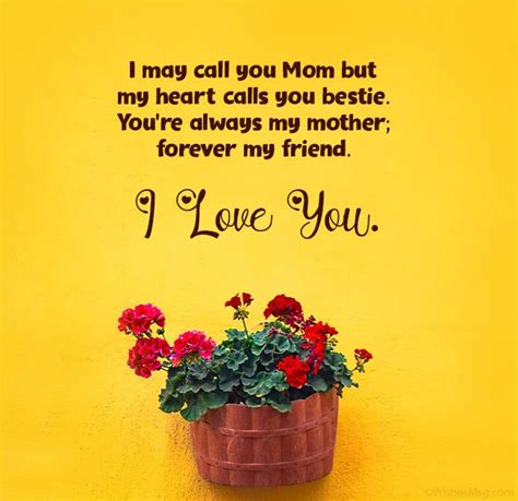 100 Messages For Mother Love You Mom Quotes Wishesmsg