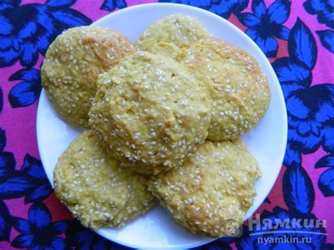Кукурузное печенье с кунжутом рецепт пошаговый с фото - Nyamkin.RU