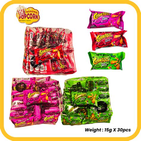 Ready Stock MINI CORNTOZ SNACKS 15g 30pack 5pack HOT SPICY CHLLI