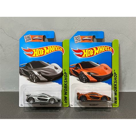 初版 Hot Wheels 風火輪 McLaren P 麥拉倫 超跑 HW Workshop 蝦皮購物