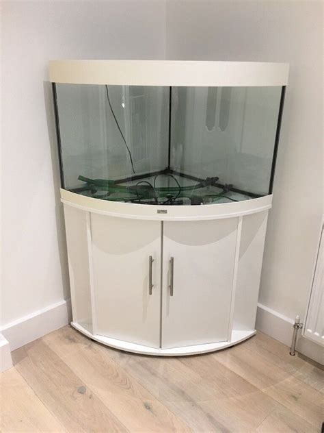 Large white corner fish tank | in Twickenham, London | Gumtree