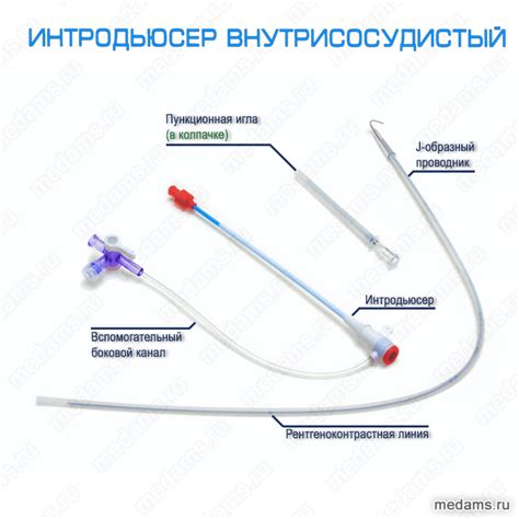 Интродьюсеры внутрисосудистые стерильные | Опт.