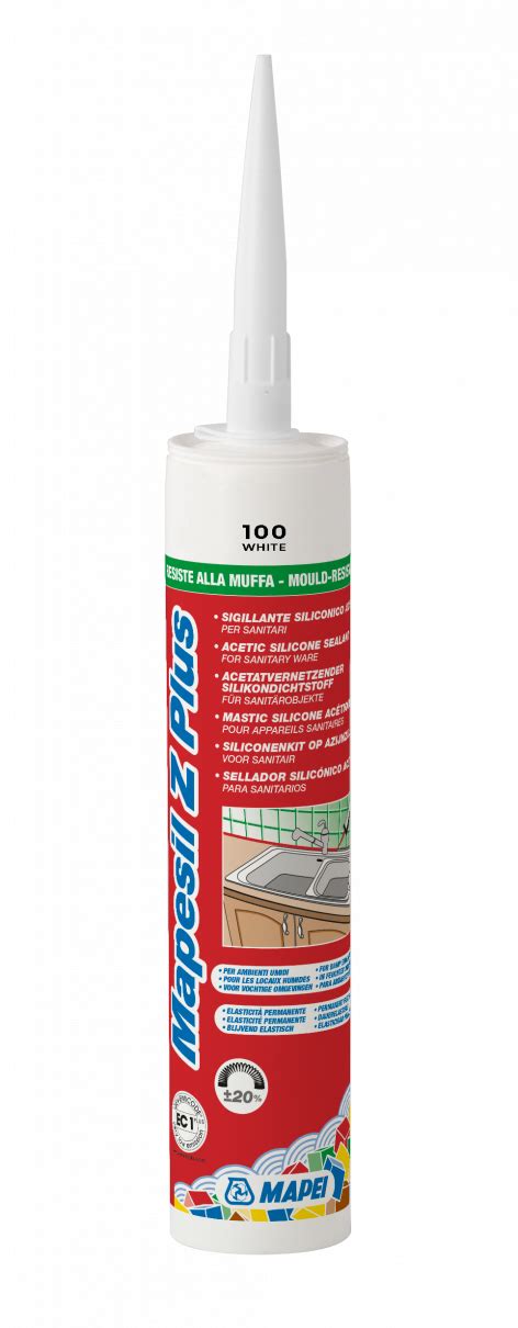 Силикон Mapei MAPESIL Z PLUS 100 Бял 280 мл 04026884 на топ цена — Home ...