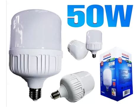 Foco Bala 50w Alto Brillo Luz Blanca Resistente A Golpes MercadoLibre