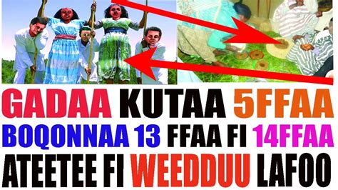 Gadaa Kutaa 5ffaa Weedduu Lafoo Fi Ateetee Boqonna 15 Ffaa Fi 16 Ffaa