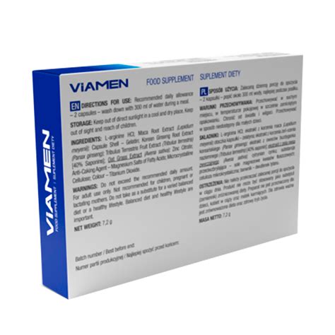 Viamen Kapsu Ek Na Erekcj Suplementy Tabletki Na Potencj Sex Apteka Erozkosz Pl